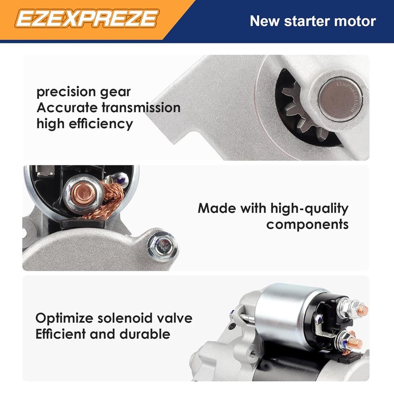 E EZEXPREZE Ezexpreze New Starter Compatible with Honda GX610, GX620, GX670, GXV620, GXV610, GXV670 Engines 18Hp 20Hp 24Hp - Image 5